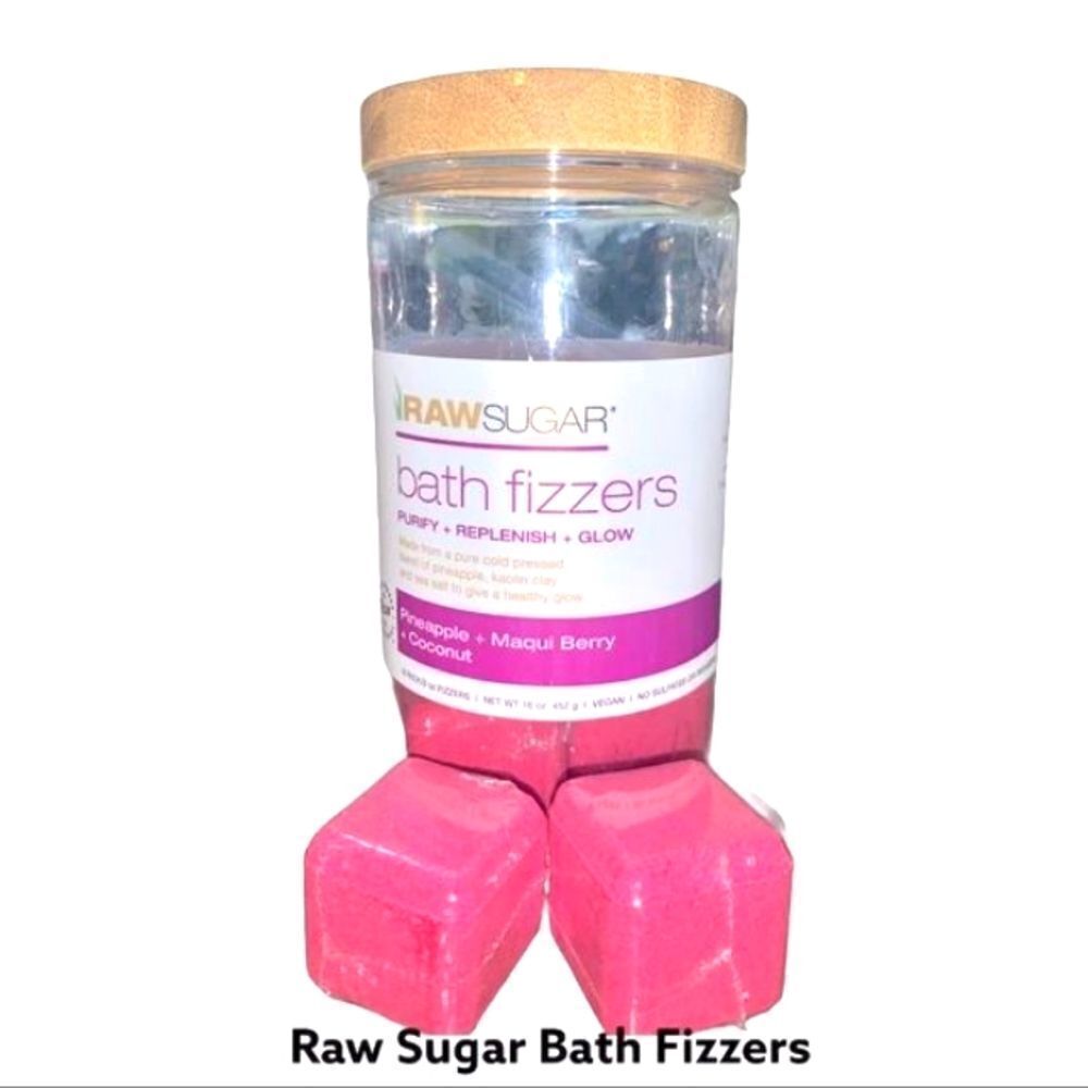Raw Sugar Bath Fizzers